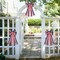 2PCS 4th of July Decorations, Red White Blue Wreath Decor for Front Door, Stripe Stars Tree Topper Patriotic Bows, for Independence Day, Memorial Day, Indoor/Outdoor Home Holiday Party.
